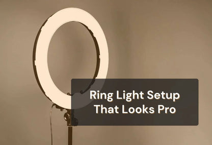 LED Ring Light for Home & Studio